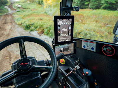 Prinoth Panther T9 R Interior