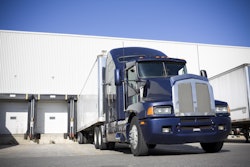 Truck At Loading Dock
