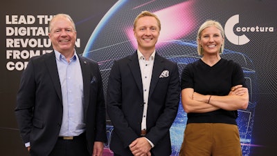 Martin Lundstedt, Johan Lundén and Karin Rådström introduce Coretura, a new joint venture between Volvo Group and Daimler Truck.