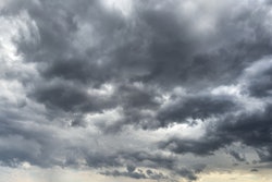 Cloudy Dark Sky