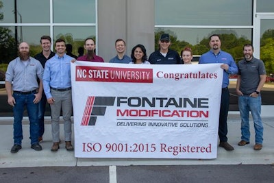 Fontaine Modification Iso 9001 Certification