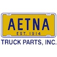 Aetna Truck Parts Logo Navy Gold Version