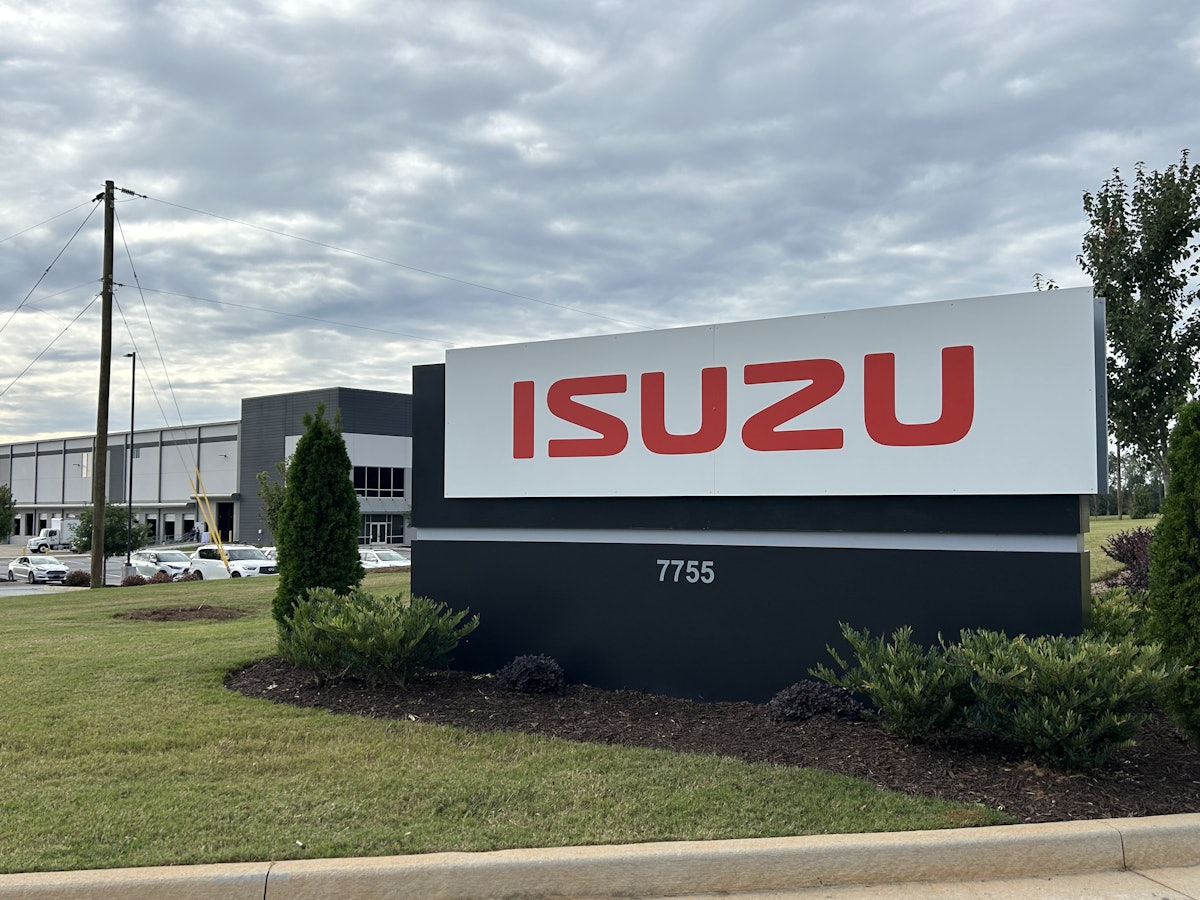 Isuzu breaks ground on 1M square foot truck plant in South Carolina