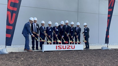 Isuzu groundbreaking ceremony