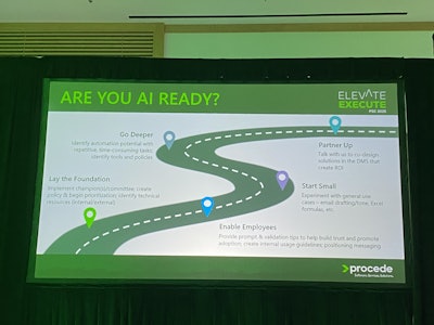 Procede's guidance for user customers on how to integrate AI safely and effectively into their operations.