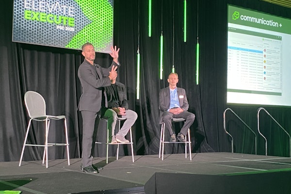 Procede Chief Product Officer Eric Fortin details the potential of the company's new Communication+ tool during the 2025 PSC Wednesday in San Diego.