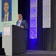 VIPAR Heavy Duty President and CEO Chris Baer gives his executive outlook for the business during the 2025 IMPACT Conference opening general session Monday in Orlando, Fla.