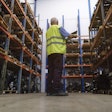 Man In Parts Warehouse