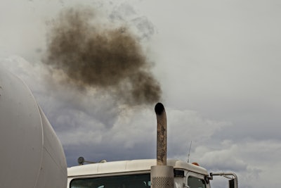 Truck Emissions Smoke