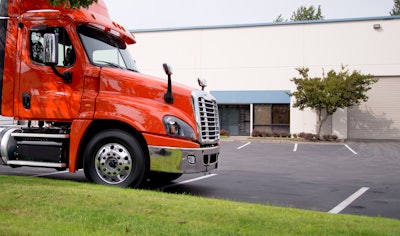 Truck In Front Of Dealership