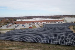 Bendix turned on a second solar array at its Huntington, Indiana, campus. This one is at the Bendix Distribution Center.