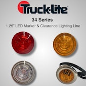 The Truck-Lite 34 Series lights for specialty trailers are now available for specification or through parts distributors.