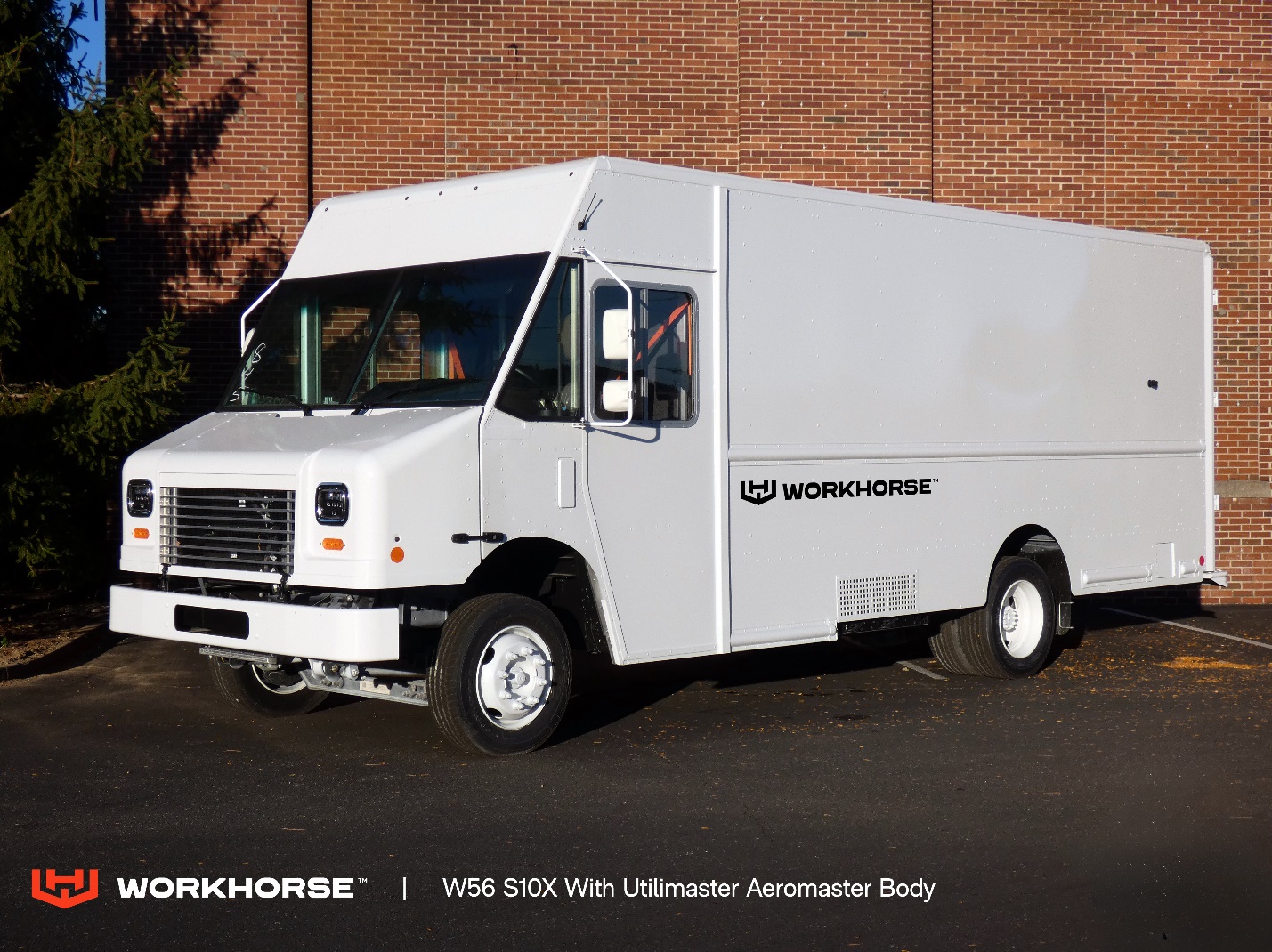 Workhorse Group added the Utilimaster Aeromaster to its W56 electric step van.