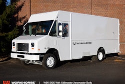 Workhorse Group added the Utilimaster Aeromaster to its W56 electric step van.