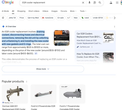 AI Overviews and other generative AI searches are changing the landscape for e-commerce sites.