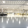 The inside of Workhorse Group's medium-duty battery-electric assembly building.