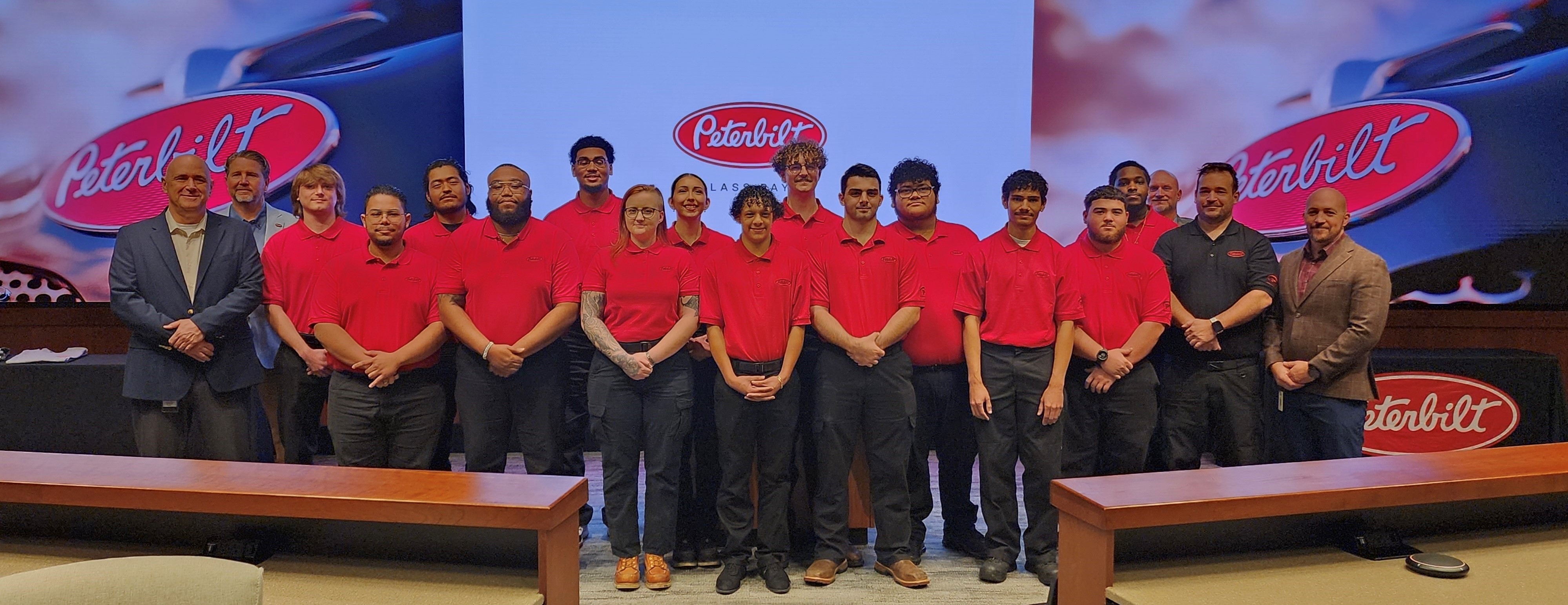 Image Peterbilt Technician Institute 150th Graduating Class