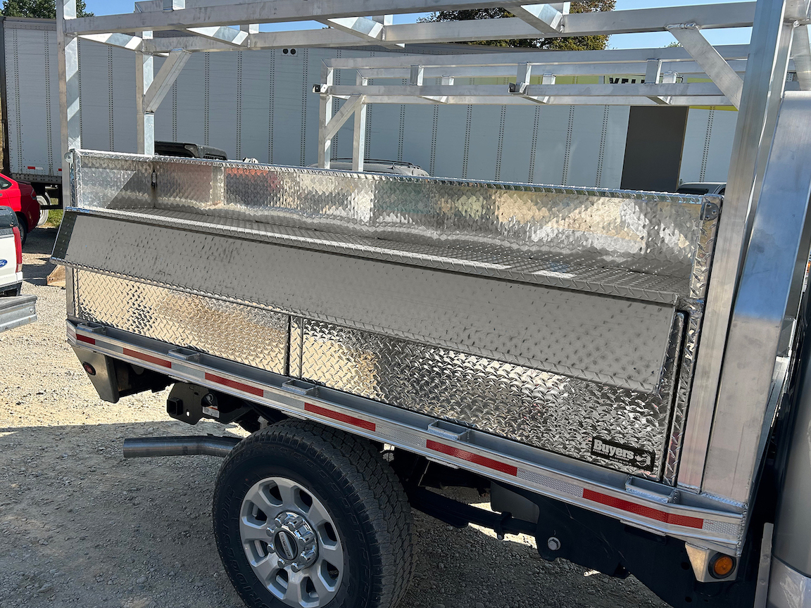 Buyers Products has a new cargo basket for work trucks.