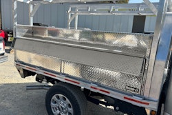 Buyers Products has a new cargo basket for work trucks.