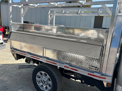 Buyers Products has a new cargo basket for work trucks.