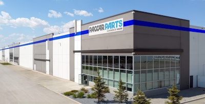 Paccar's new parts distribution center in Calgary, Alberta, Canada.