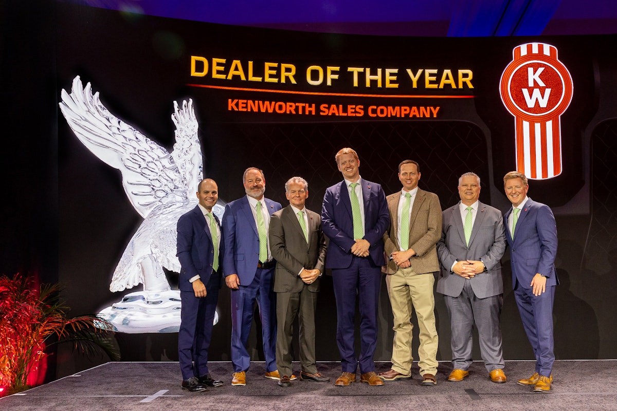 Kenworth Sales Company named Kenworth Dealer of the Year for 2025