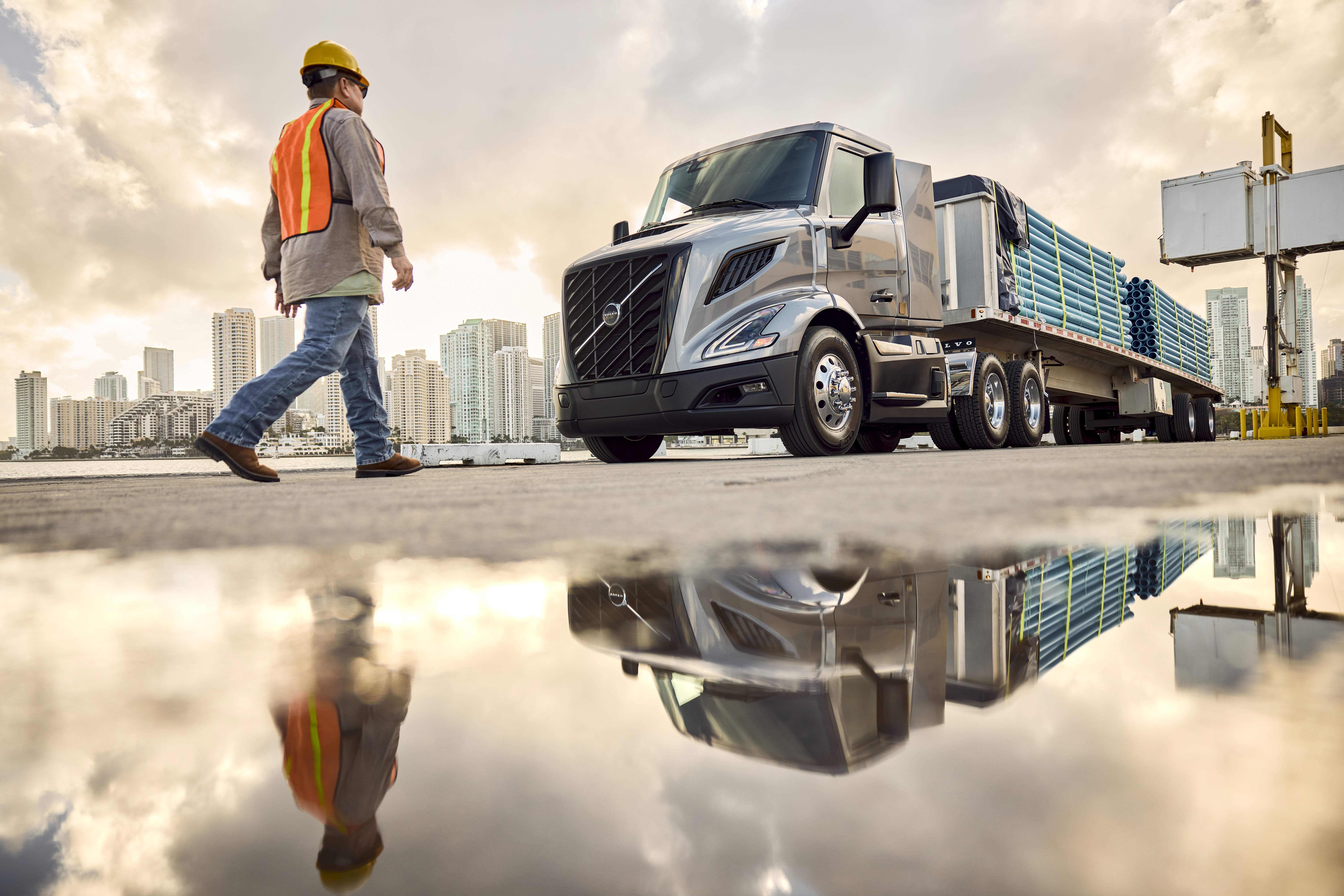 Volvo Trucks North America has begun production of its new regional haul VNR.