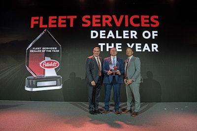 Ohio Peterbilt was named the 2025 Peterbilt Fleet Services Dealer of the Year.