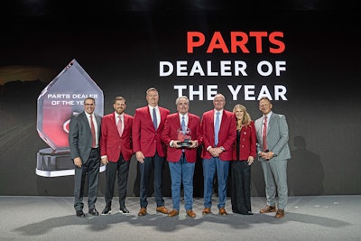 TLG was named the 2025 Peterbilt Parts Dealer of the Year.