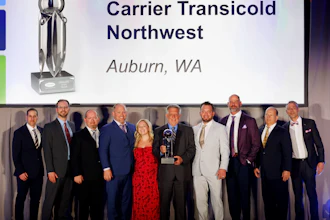 Carrier Transicold Northwest of Auburn, Wash., was named the 2025 Dealer of the Year for the United States and Canada by Carrier Transicold.