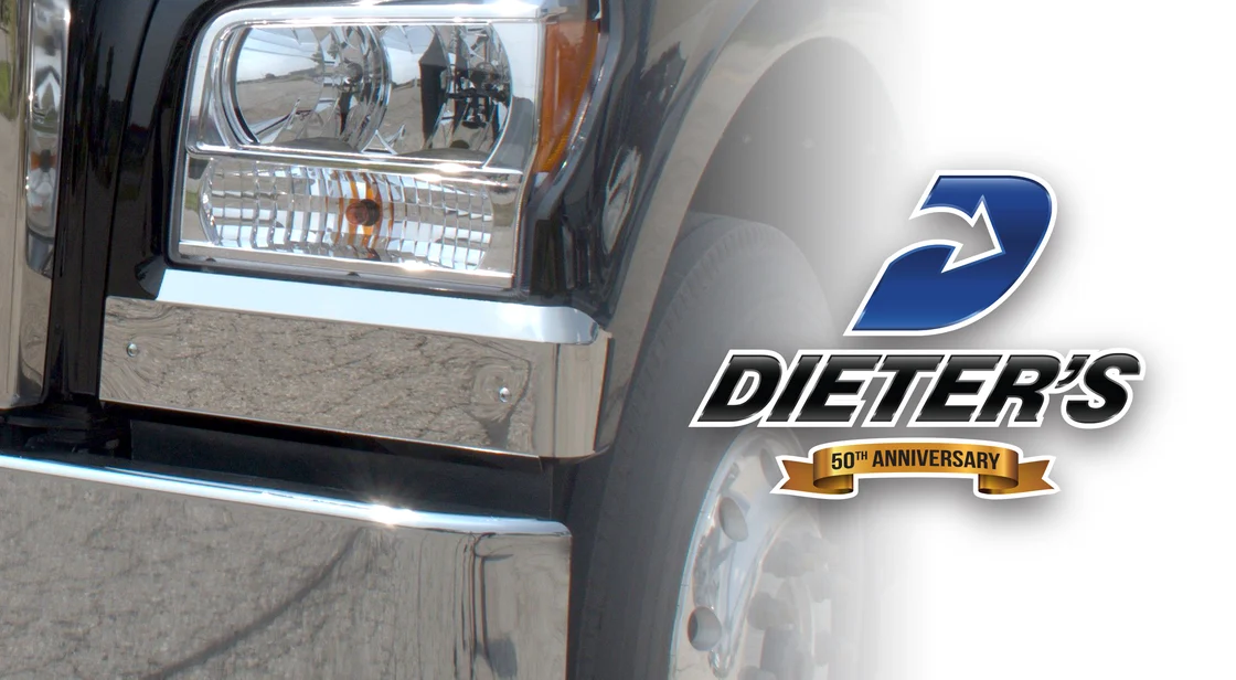 Dieters 50th Logo Fender Guard