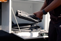 Xos' new vehicle-to-grid (V2G) charger for commercial EV fleets, starting with an electric school bus platform in April 2026.