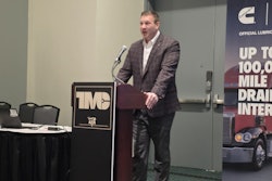 Valvoline's John Walters said the Premium Blue One Solution Gen 2 oil is the first to receive OEM-approved oil drain intervals of 100,000 miles.