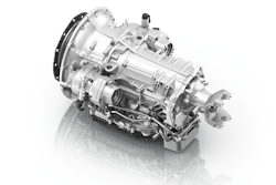 ZF's eight-speed PowerLine automatic transmission is now available on the Freightliner M2 106 Plus.