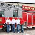 A ladder truck made by Pierce Manufacturing for the Broussard, La., fire department contains Paccar's 1,000th MX-13 engine.