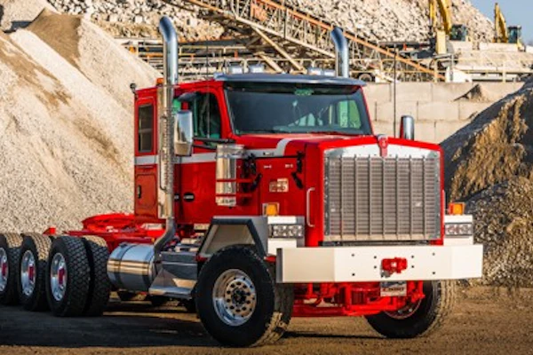 Kenworth unveiled the C580 vocational truck at the CONEXPO show in Las Vegas.