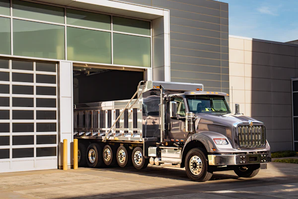 International Hx Exited Service Garage