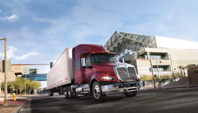 International Rh With Integrated S13 Powertrain On Roadway