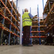 Man In Parts Warehouse