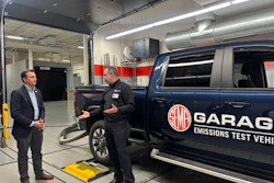 EPA Deputy Administrator David Fotouhi, left, tours the Specialty Market Association facility in Michigan.