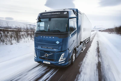 Volvo's hydrogen combustion engine trucks will use high pressure direct injection technology.