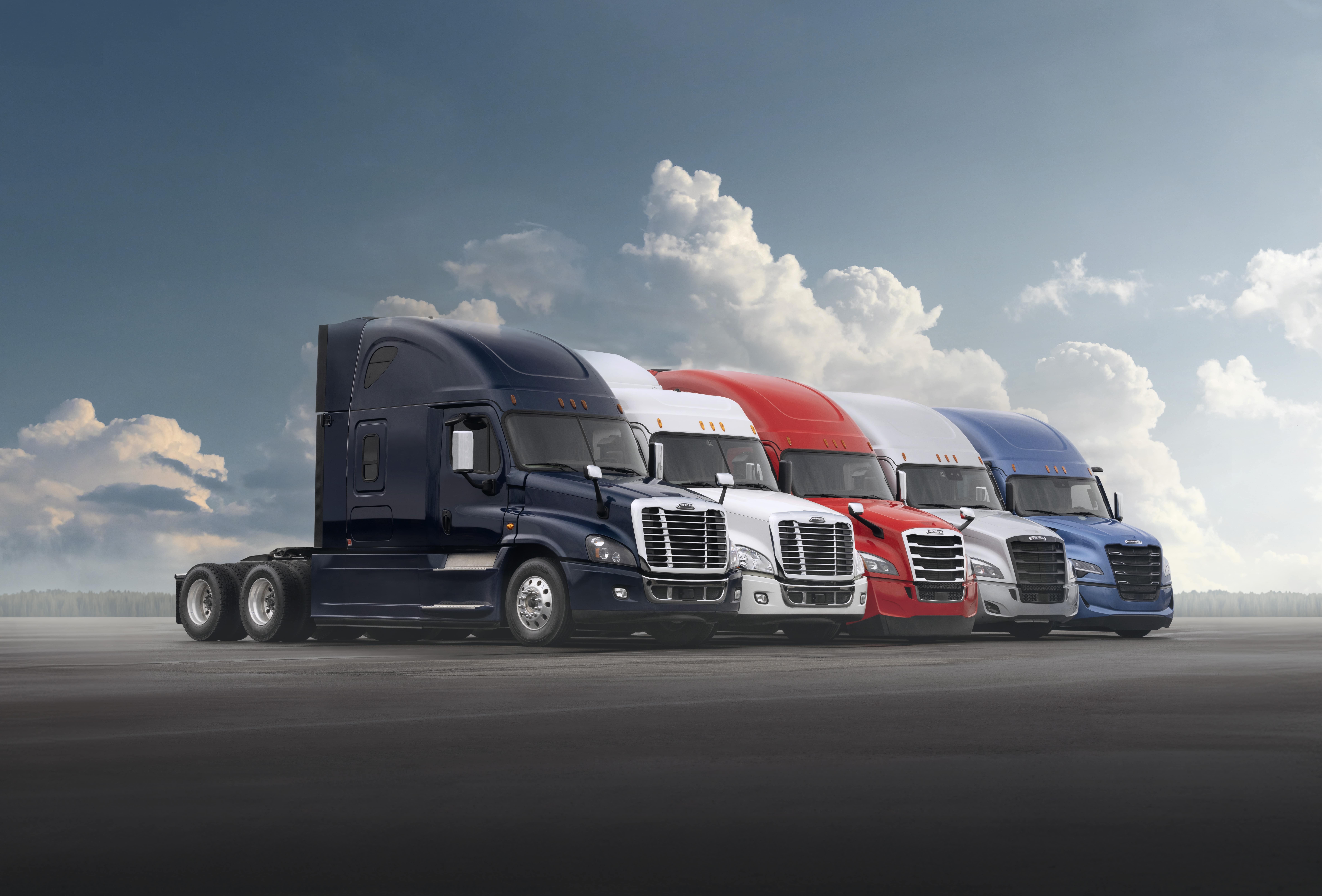 Daimler Truck says it saw a surge in North American orders in the first quarter.