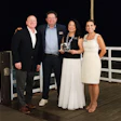 ACC Heavy Duty team members with their APEX Award from Daimler Trucks North America Parts.