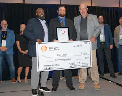 Carl Diehl repeated as NationaLease's top technician at the NationaLease Tech Challenge.