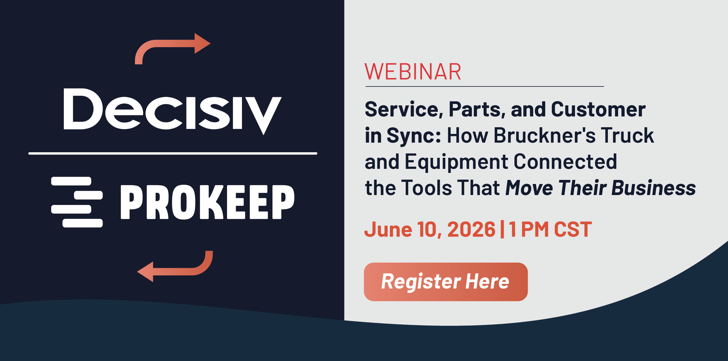 Decisiv and Prokeep built an integration that smooths workflows in the two systems. Learn more at a June webinar.