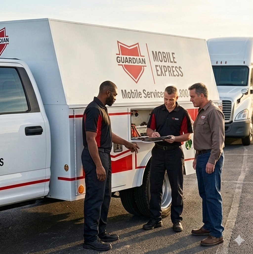 Vanguard Truck Centers launched a mobile service, Guardian Mobile Express.