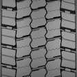 The tread pattern from the ContiTread HDR 5, a new regional fleet tire from Continental.