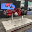 Hendrickson's new two-in-one drive axle and electric axle on display at ACT Expo 2026.