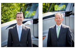 Peter Ahrens, left, is the new general manager of Kenworth and Paccar vice president. Joe Adams, right, is Kenworth's new assistant general manager of operations.