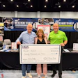 Left to Right: Jon Owens, president, AACF Board of Trustees; Tina Hubbard, president and CEO, HDA Truck Pride; John Kairys, executive director, AACF, at the conclusion of the HDA Truck Pride Giving Rally Cornhole Tournament last week in San Diego.